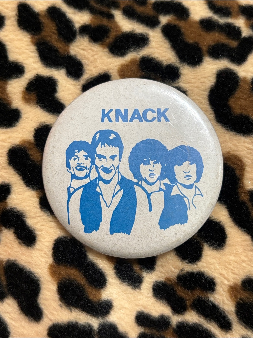 THE KNACK 🎸 Vintage Rock Band Button Pinback My Sharona Pop New Wave 1979 80s